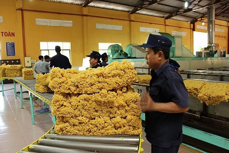 Vietnamese rubber exports to RoK decline in two months